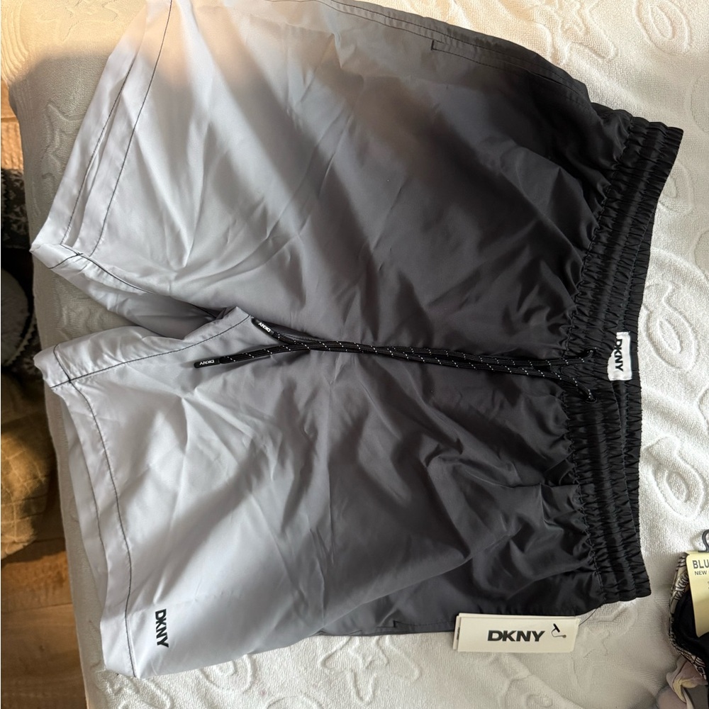 Summer Swim Trunks DKNY Men's Two-Tone